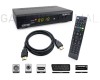 GALLUNOPTIMAL HD DVB-T2 & C Hybrid Receiver Set inkl. 1,5m HDMI Kabel mit vergoldeten Kontakten